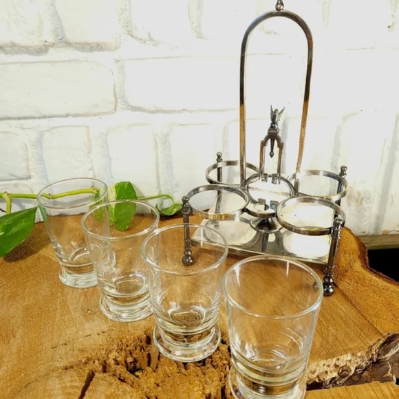 Reed and Barton Vintage Silverplated Cocktail serving set - Picture 2 of 12